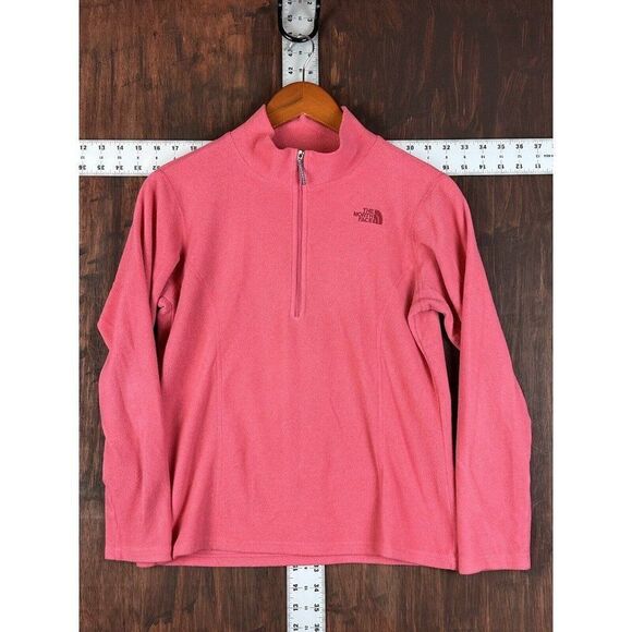 The North Face Lightweight 1/4 Zip Jacket Pullover‎ Fleece Sweater Kids Girls XL - Picture 1 of 6